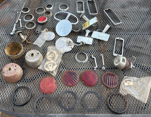 Joblot vintage car lights - vintage,