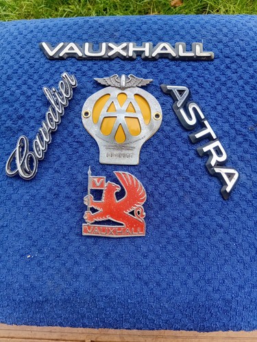 Vintage car badge and - car,