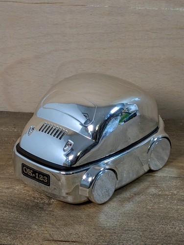 Vintage car shaped - vintage, chrome