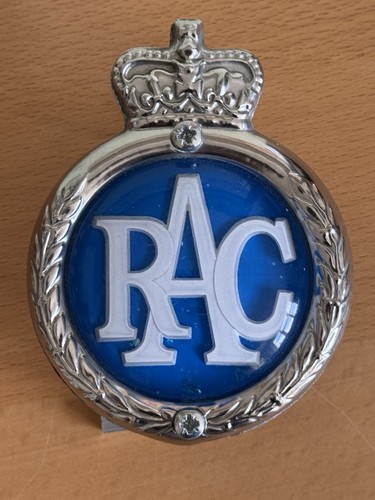 Rac car grill - car, badge