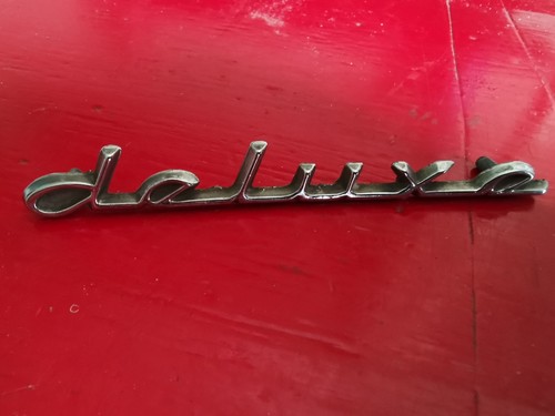 Vintage 1960s luxe chrome - 'de, luxe'
