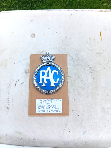 Vintage car badge c heavy - car,
