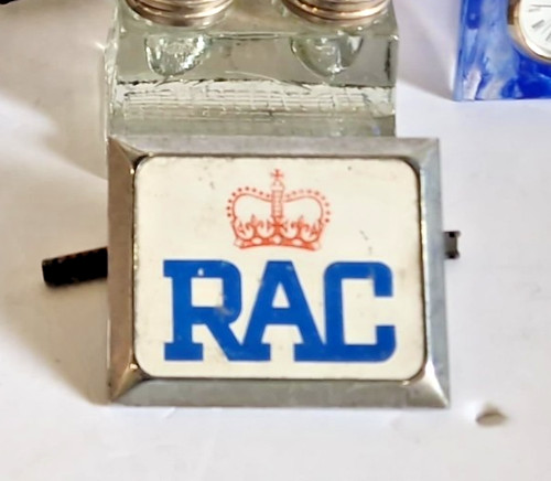 Vintage classic car rac square - classic,