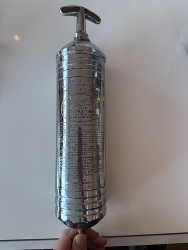 Vintage pyrene brass - &, chrome