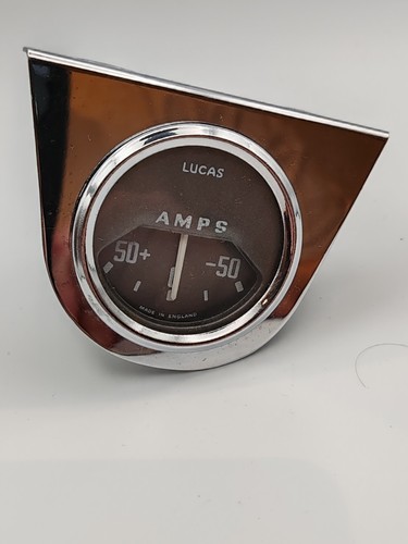Vintage lucas amp ammeter - lucas,