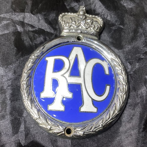 Vintage car badge rac type - car, 3