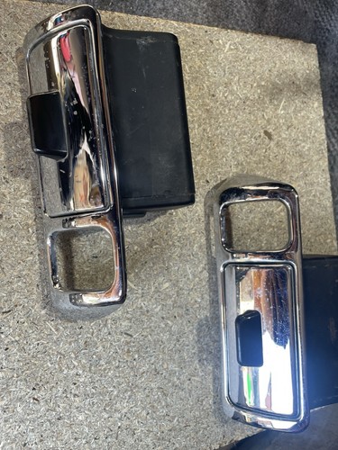 Vintage car ashtray chrome - vintage,