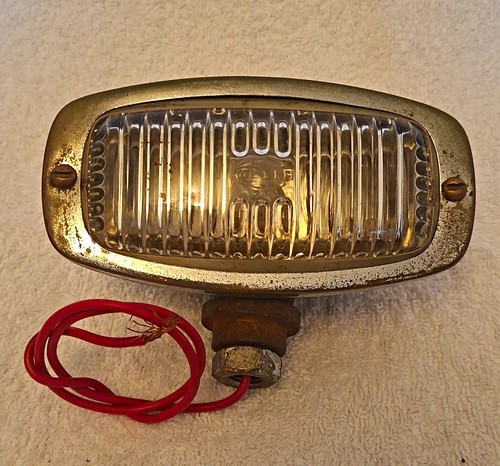 Vintage car hella chrome - hella,