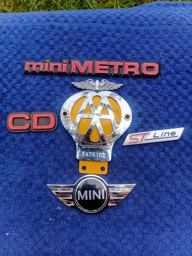 Vintage car badge and - badge, emblems