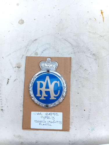 Vintage car badge a c - a,