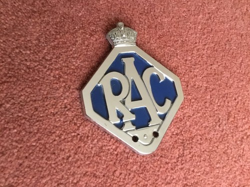Vintage car badge - car, (