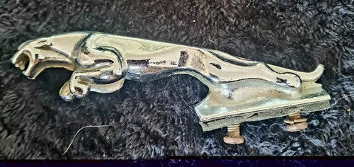 Vintage leaping jaguar car - jaguar,